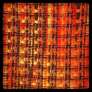 Outback Red Tweed Miniskirt -Autumn Colors