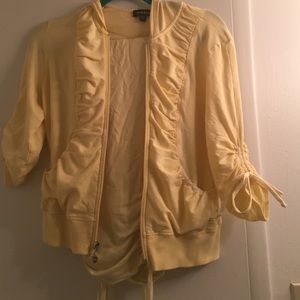 Bebe Capri and zipper hoodie