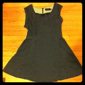 Mink Pink 90's Inspired A-line Polka Dot Dress