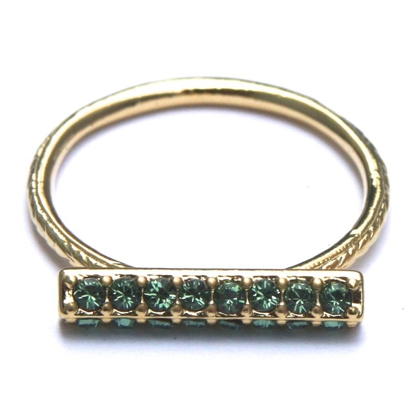 Double Pave Swarovski Ring. NEW!