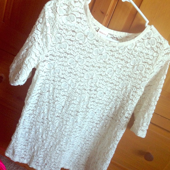 Lace Merona top