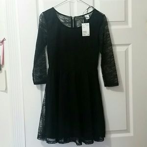 NEW H&M Black Lace Dress