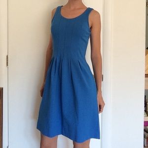 Blue Strapless J. Crew Dress, size 0