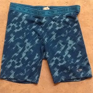 Champion Blue Spandex Workout Shorts