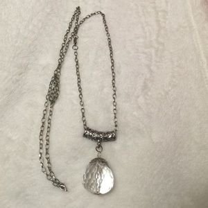 Crystal ball necklace