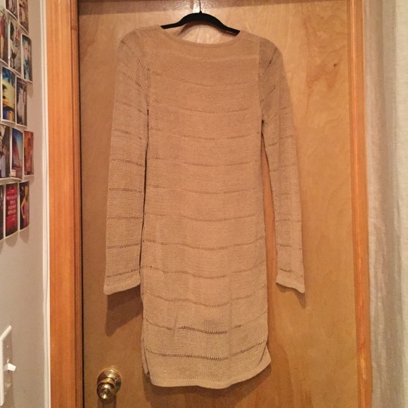 Rag & Bone tan/gold dress - Picture 3 of 3