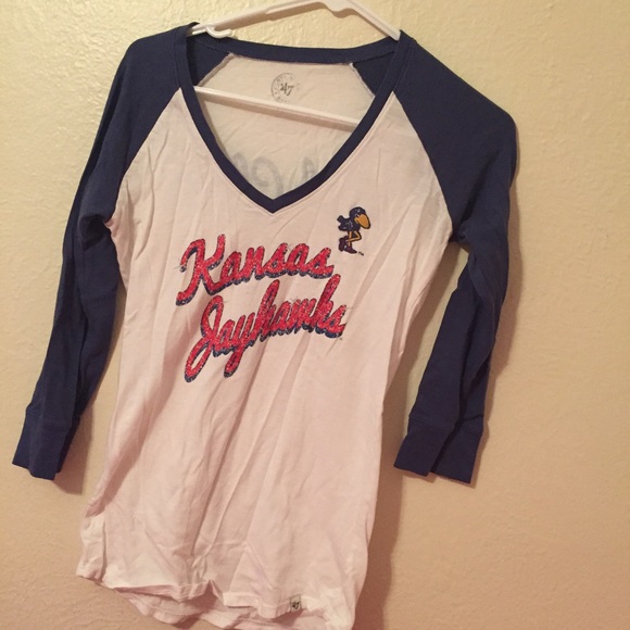 Kansas Jayhawks Baseball Tee Discounted tonight! - Picture 1 of 2