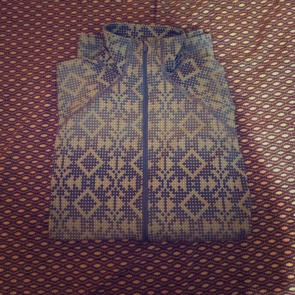 Nike Jackets & Blazers - Blue tribal jacket