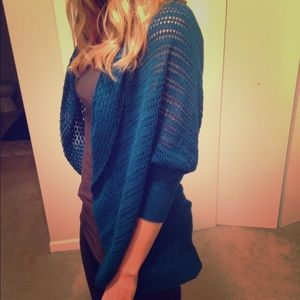 Oversized Crochet Shrug