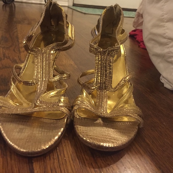 Gold Heels