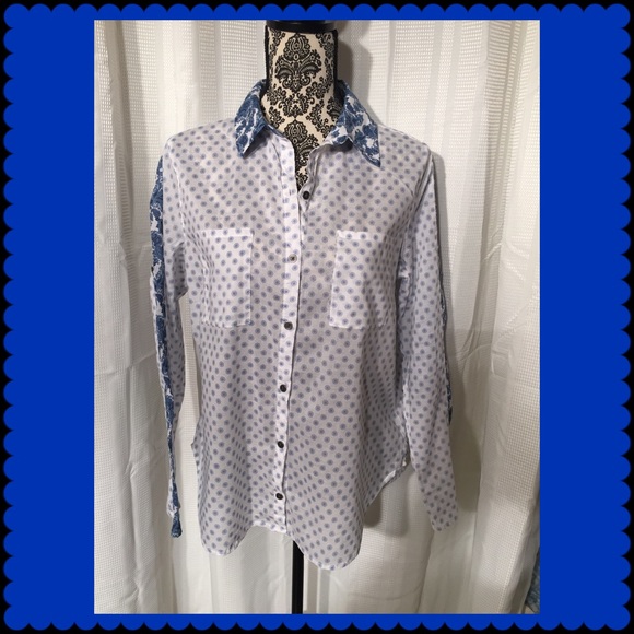 Seven7 Tops - Seven7 Long sleeve button up top