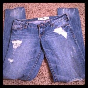 Hollister sz 3R low rise, boot cut jeans