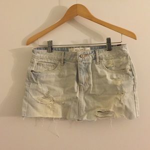 Denim skirt