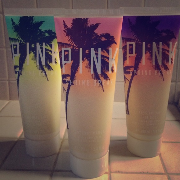 Spring Break PINK 3.4 Oz Lotions