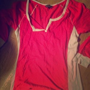 Express color block shirt/M