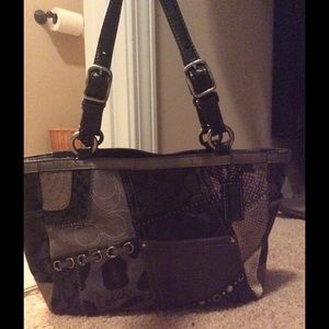 Authentic coach purse