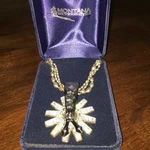 Montana Silversmiths Spur necklace. Western brand