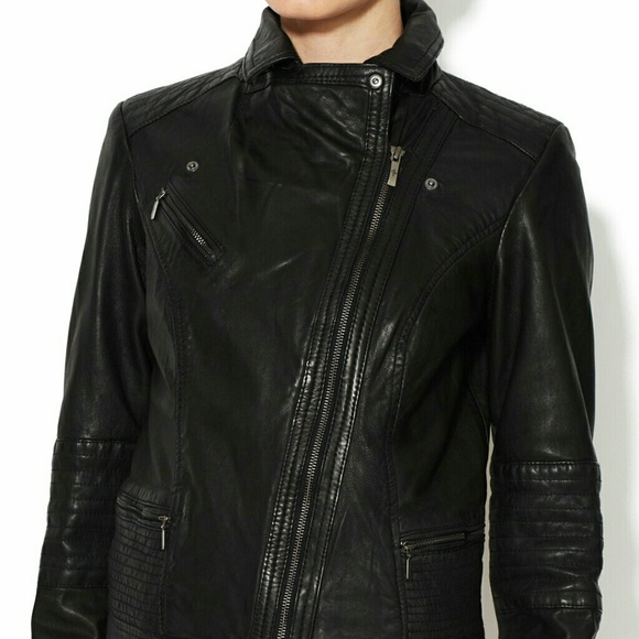 Cole Haan Quilted Leather Jacket
