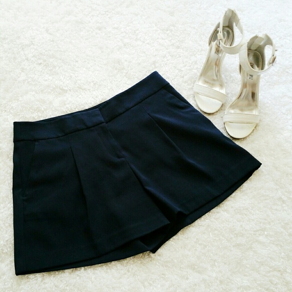 Ann Taylor Pants - Anne Taylor Navy Blue Dress Shorts