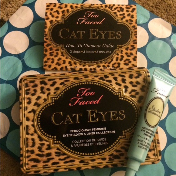 Too faced cat eye palette. Too faced eye primer.