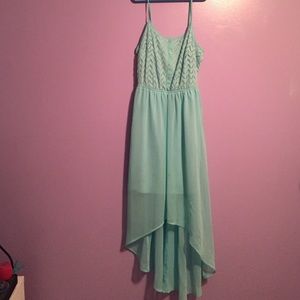 Candie's Blue High Low Dress
