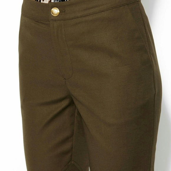 Marchesa Voyage Calvary Cotton Embroidered Pant