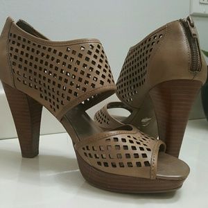 Franco Sarto Leather Heel