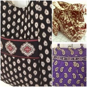 Three Vera Bradley bags