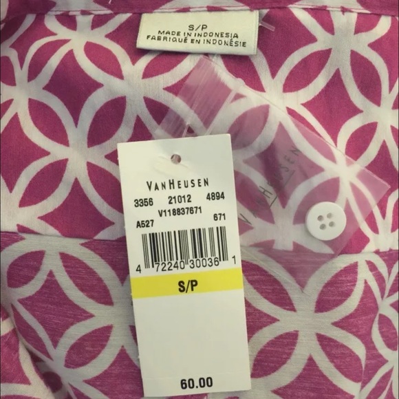 Van Heusen button down blouse - Picture 4 of 4