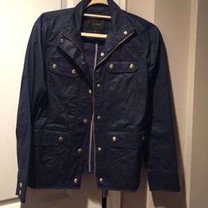 J Crew Cotton Jacket - water proof