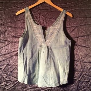 Hollister denim top