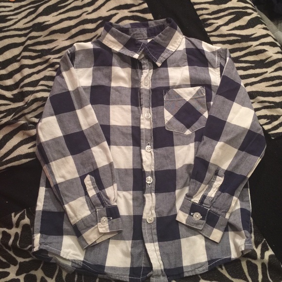 Boys Long sleeve collar shirt
