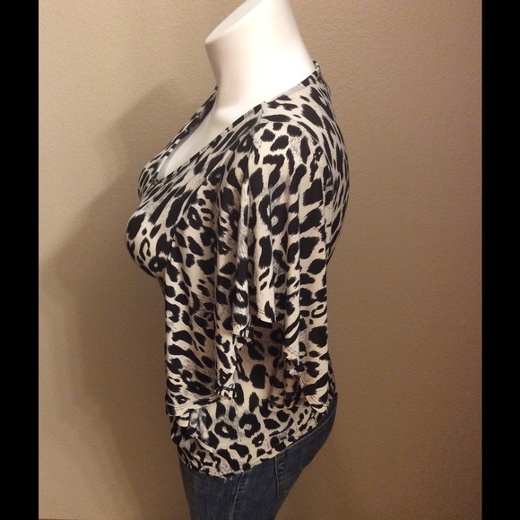 Cheetah Top. SOLD SOLD - Picture 3 of 4
