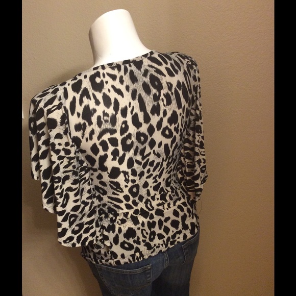 Cheetah Top. SOLD SOLD - Picture 4 of 4