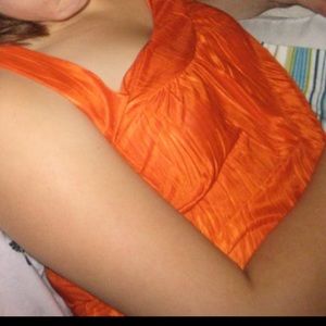 Orange top