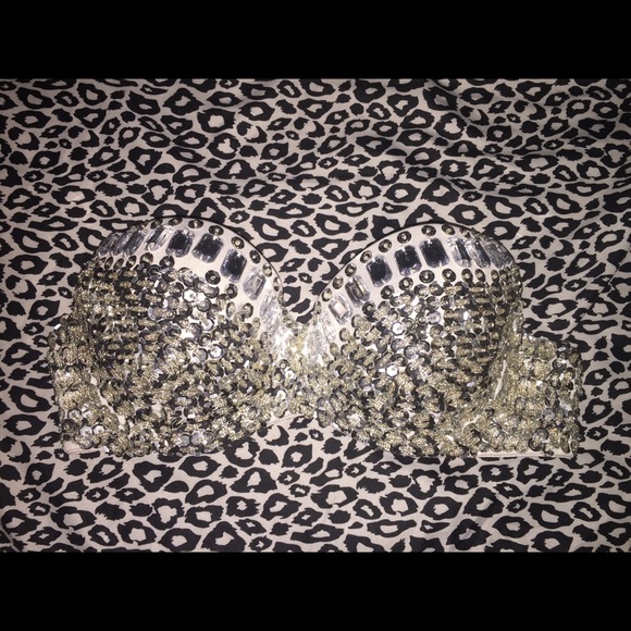 Bejeweled bra