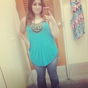 Cute blue shirt worn once