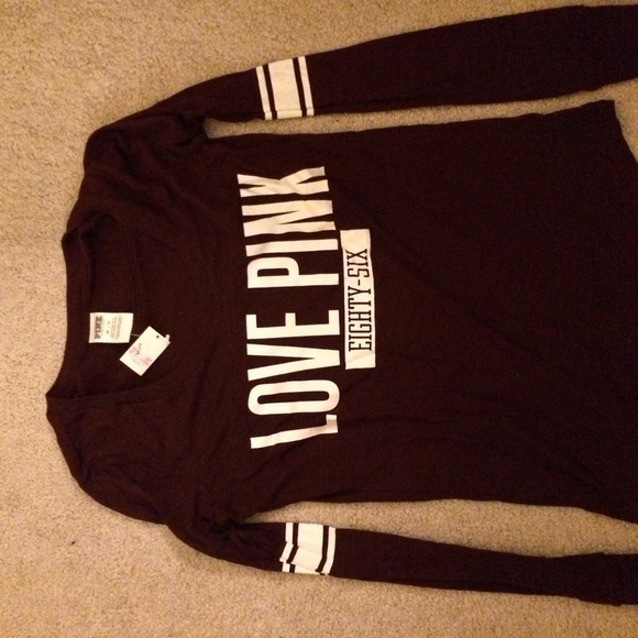 Pink burgundy long sleeves. New with tags!!