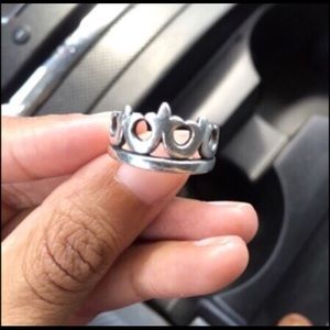James Avery crown ring