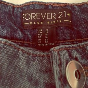 Forever 21 Plus size jeans