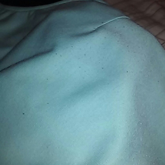 🚫SOLD🚫Turquoise Peplum Top - Picture 3 of 3