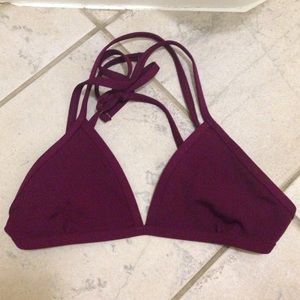 ☃⏰HOLIDAY SALE⏰☃ jolyn dark red bikini top