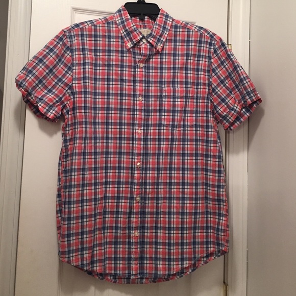 Boys plaid dress shirt