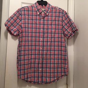 Boys plaid dress shirt