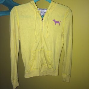 Victoria secret pink zip up hoodie