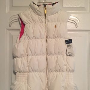 Ralph Lauren youth reversible vest jacket M 8-10