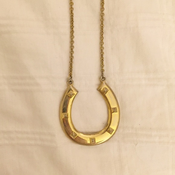 House of Harlow 1960 Horseshoe Necklace