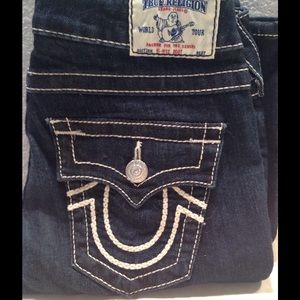 TRUE RELIGION DARK BLUE JEANS