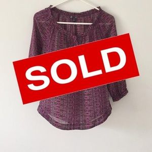 💥SOLD💥 American Eagle Chiffon Blouses
