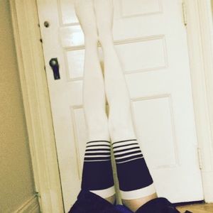 Free People Extra-Long Thigh High Socks